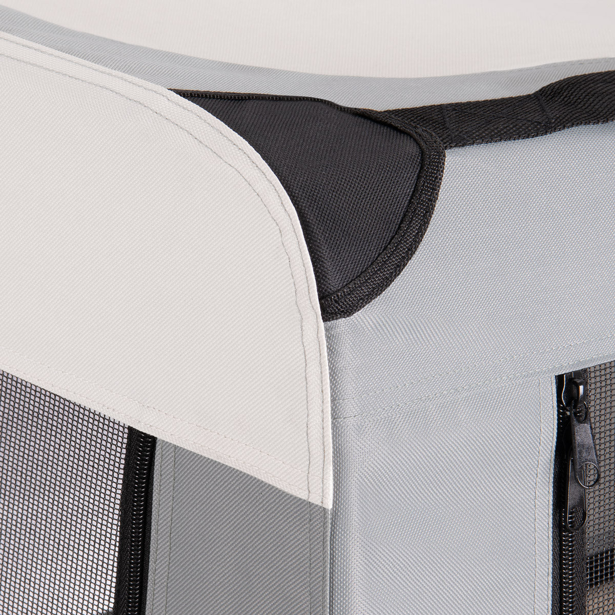Trasportino per cani grigio XXXL 101x70x70cm pieghevole