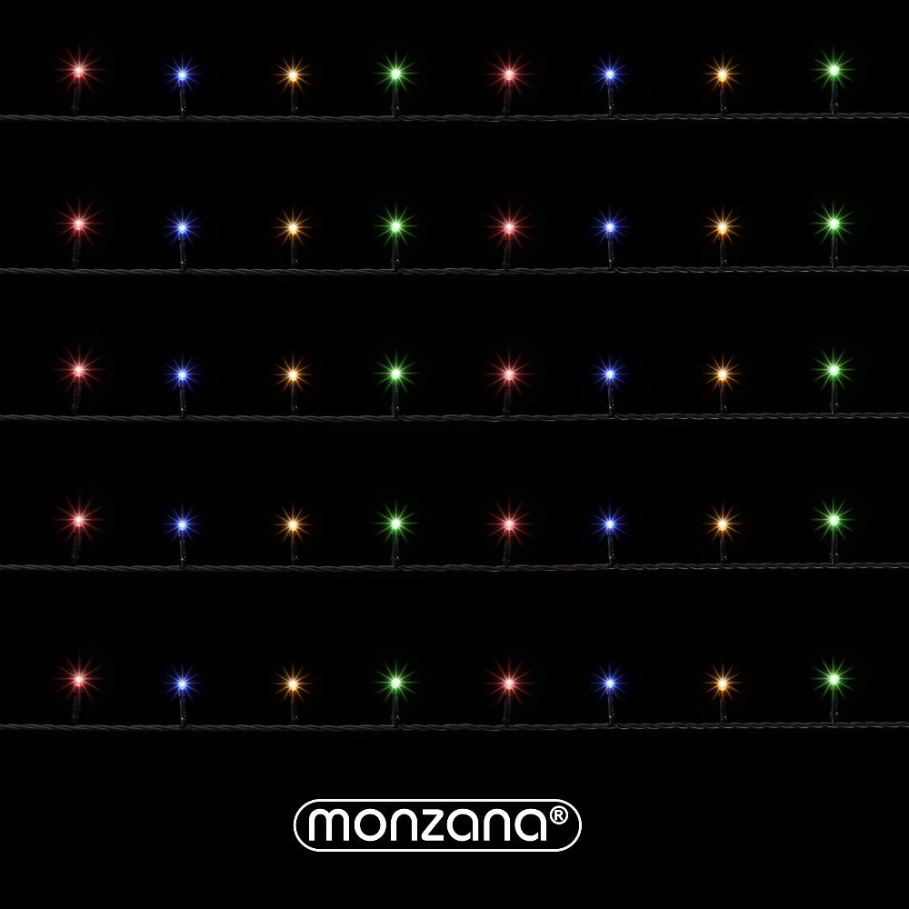 Catena di luci Natale 400 LED colorato 40m telecomando