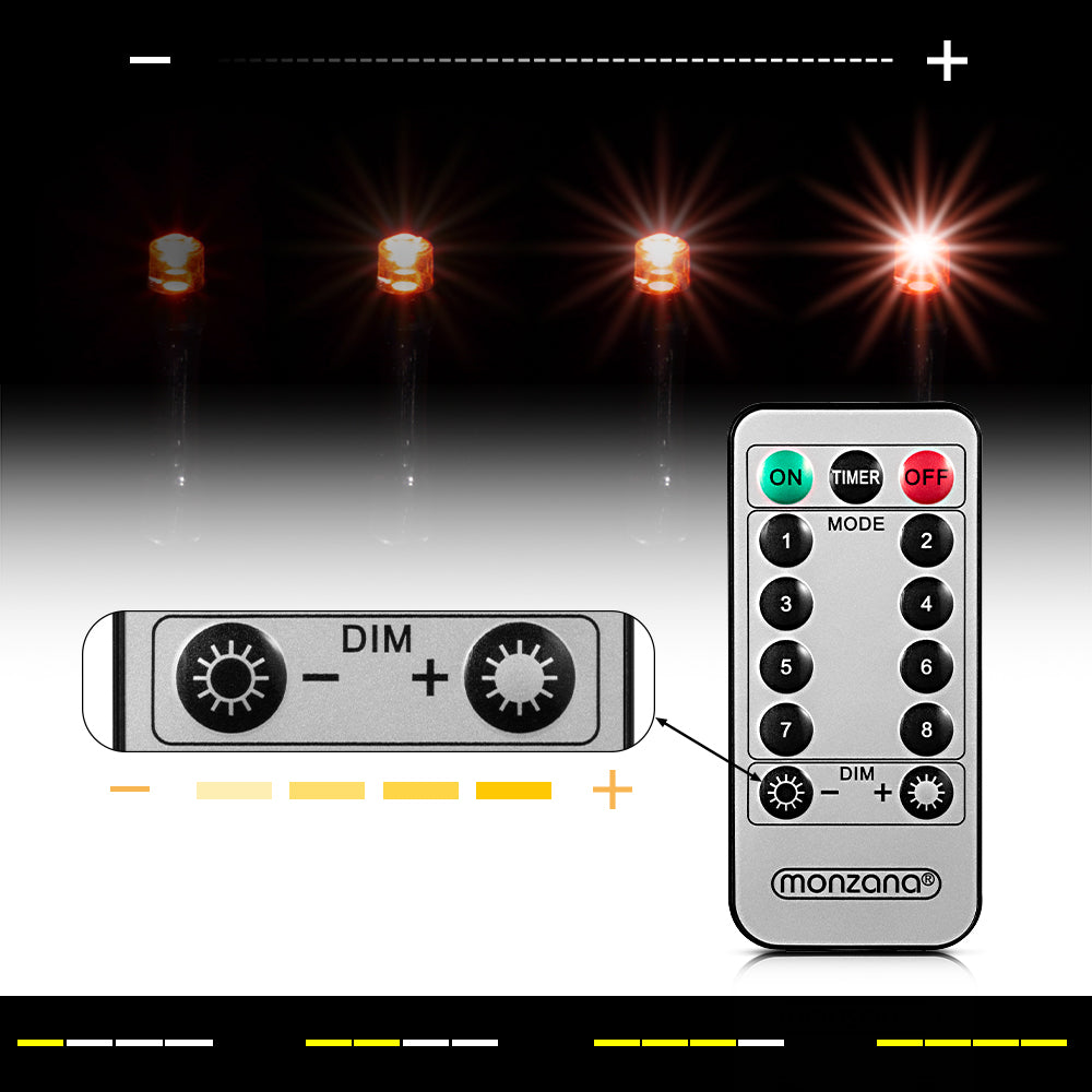 Catena di luci Natale 400 LED colorato 40m telecomando