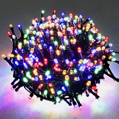 Catena di luci Natale 600 LED colorato 60m