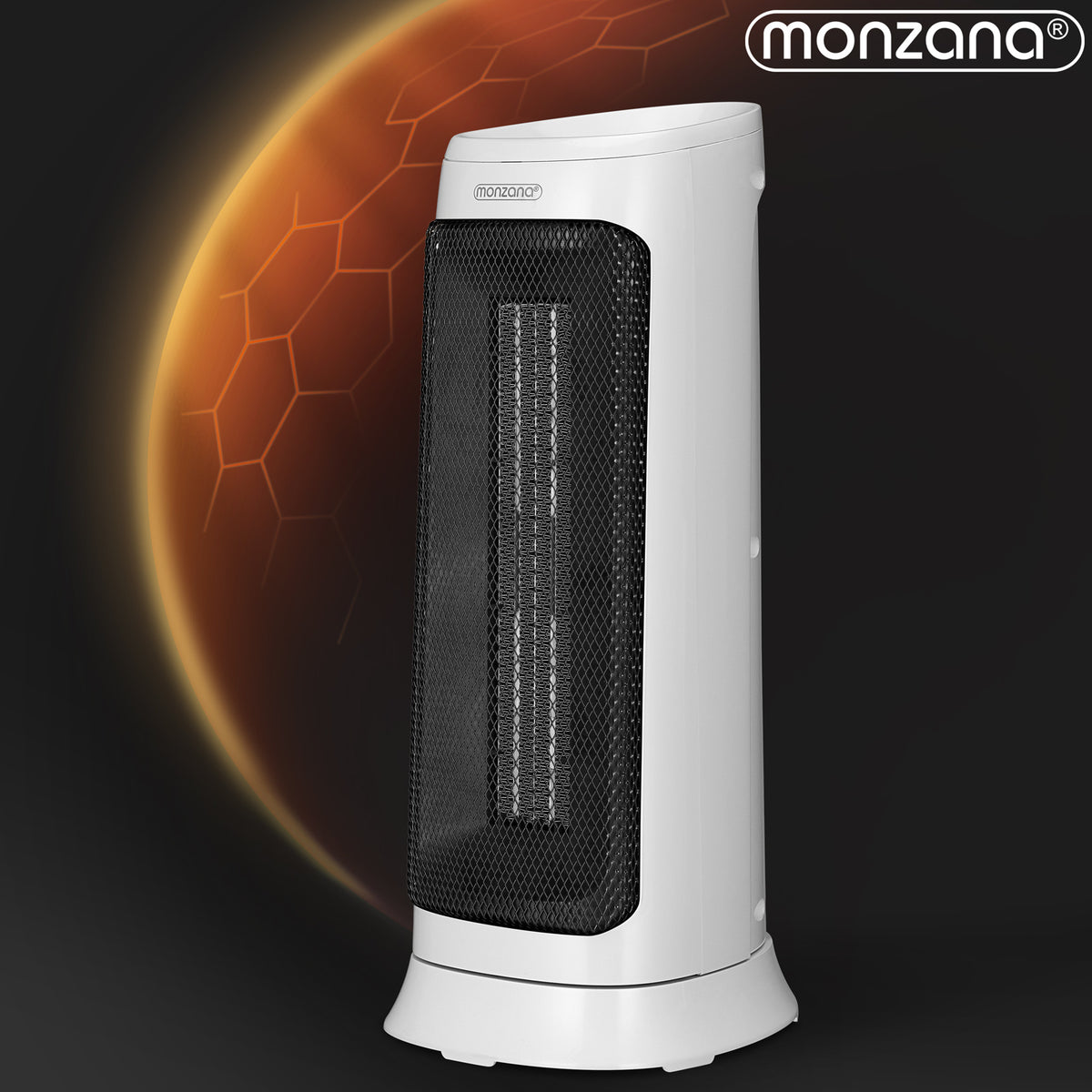 Termoventilatore ceramico MZKH2200 bianco incl telecomando
