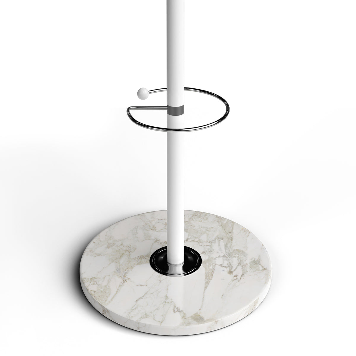 Attaccapanni con Portaombrelli bianco 173cm