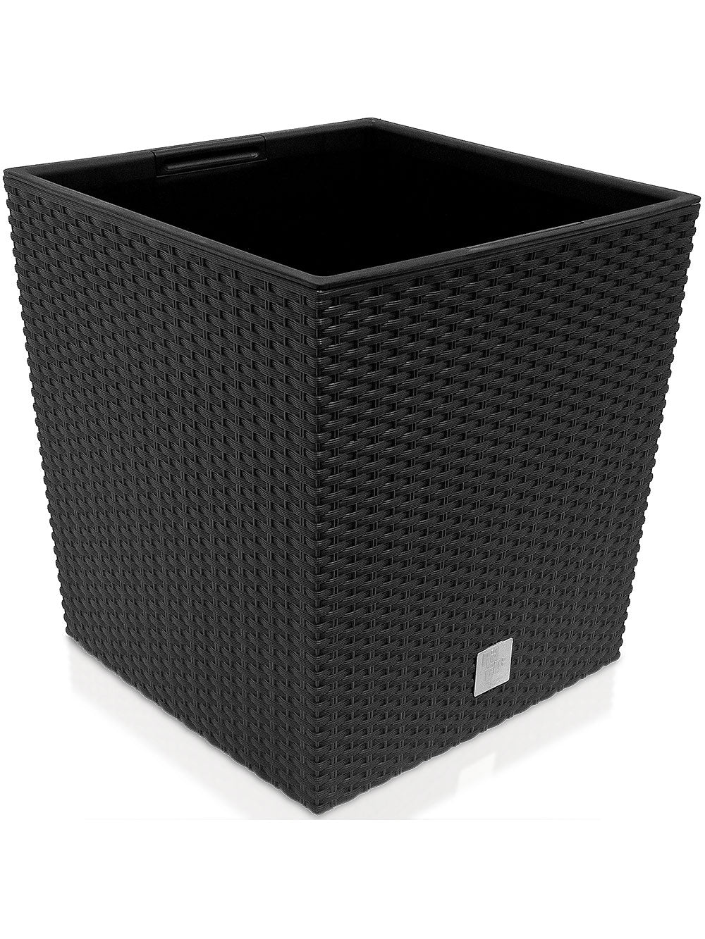 Vaso da esterno Rato Low antracite 39x39x40,5cm 64L
