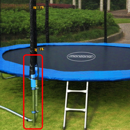 Trampolino elastico Ø305 cm con rete di sicurezza