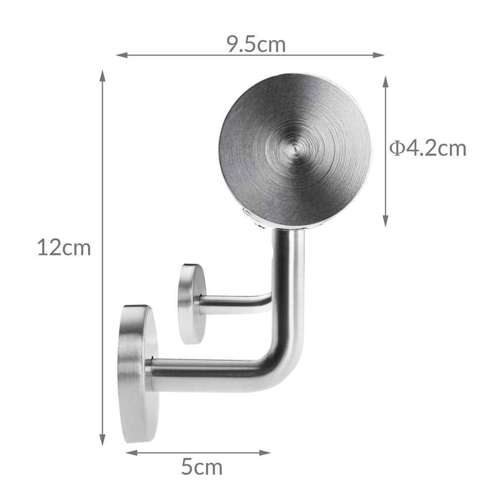 Corrimano 5pz in acciaio inox 4,2x500cm