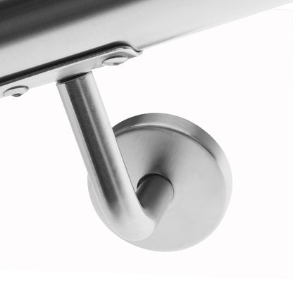 Corrimano 5pz in acciaio inox 4,2x500cm