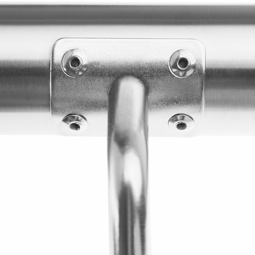 Corrimano 6 pz in acciaio inox 4,2x600cm