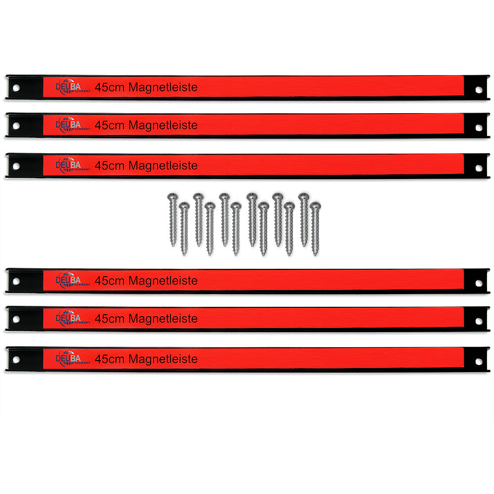 Set 6x Barre magnetiche 45cm