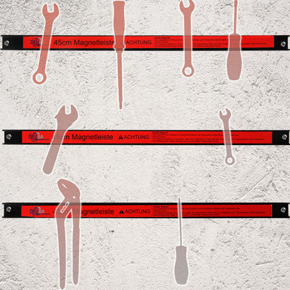 Set 6x Barre magnetiche 45cm