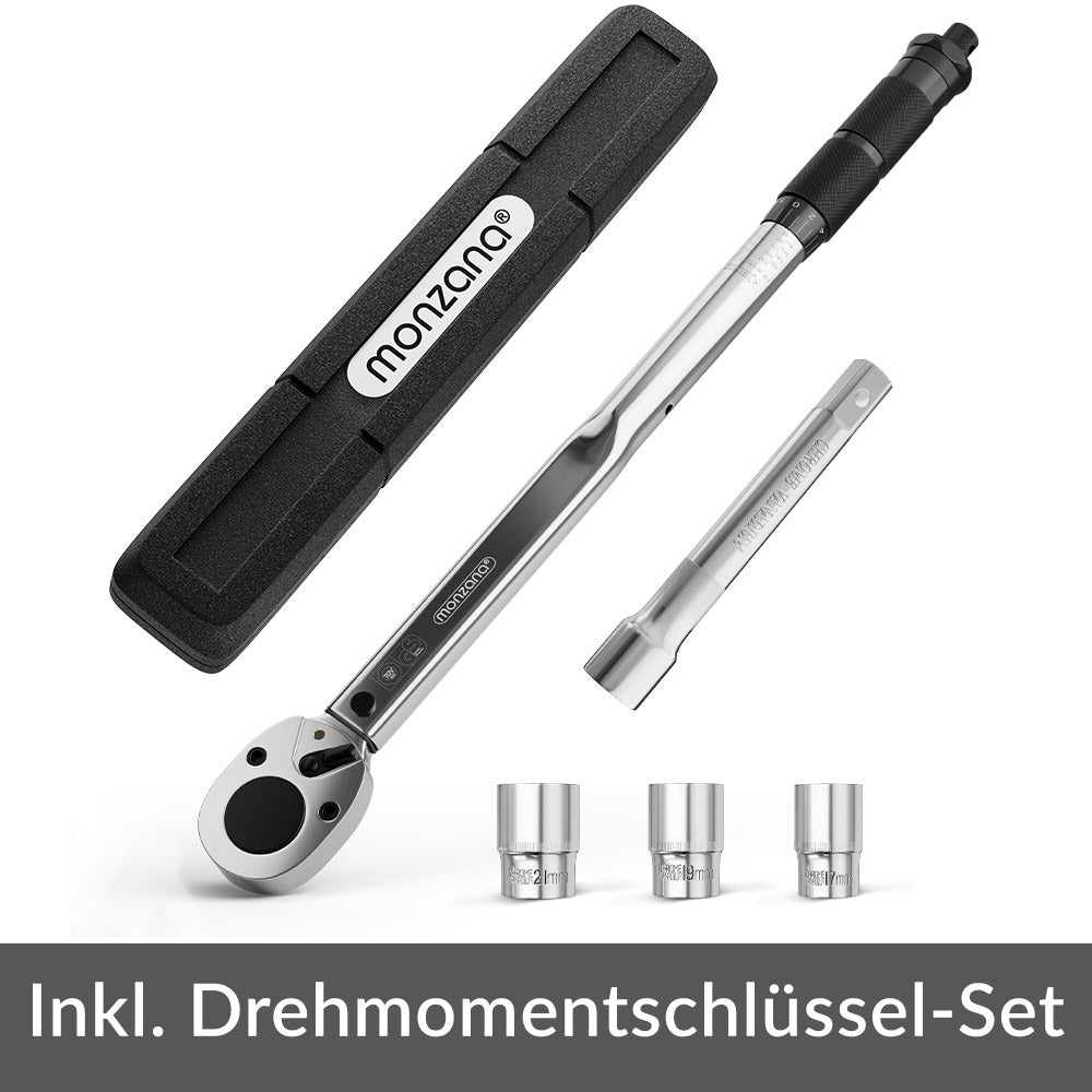 Cric 2t 85-330mm + chiave dinamometrica 6 pz