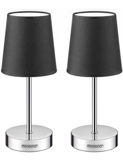 Lampada da tavolo Lumiere 2 pz antracite 32x13x13cm