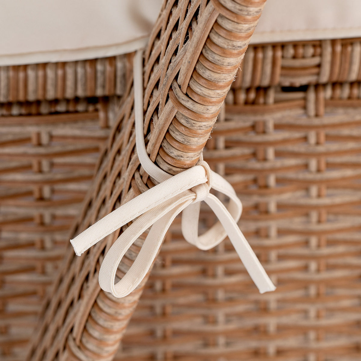 Sdraio da giardino crema polyrattan 193x90x43cm