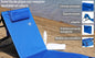 Stuoia mare blu 158x56cm schienale regolabile
