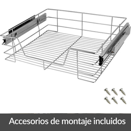 Cassetto per mobili telescopico 40cm