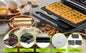 Grill a contatto 3 in 1 nero-argento 1000 W