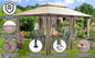 Gazebo Topas 3x4m tortora