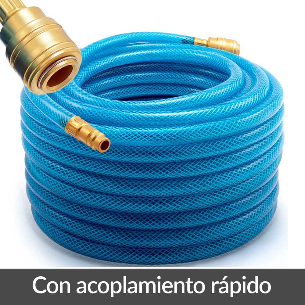 Tubo per aria compressa da 20m e ablatore ad ago pneumatico