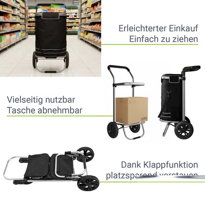 Carrello spesa 3in1 - capacità 56 L