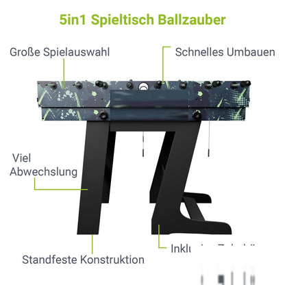 Tavolo da gioco 5in1 Ballzauber