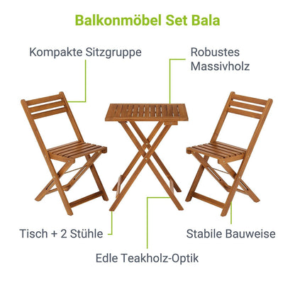 Set di mobili da balcone Bala