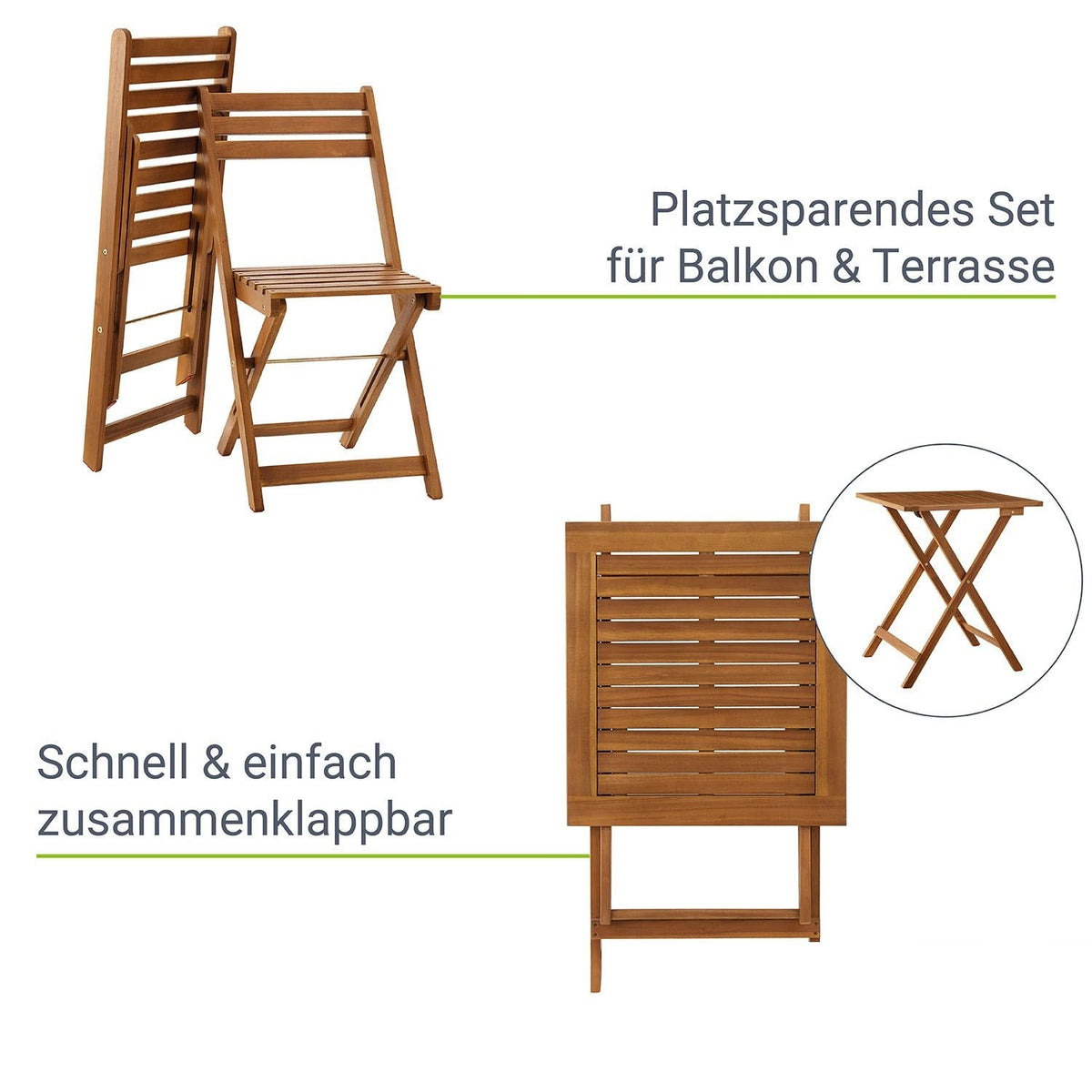 Set di mobili da balcone Bala