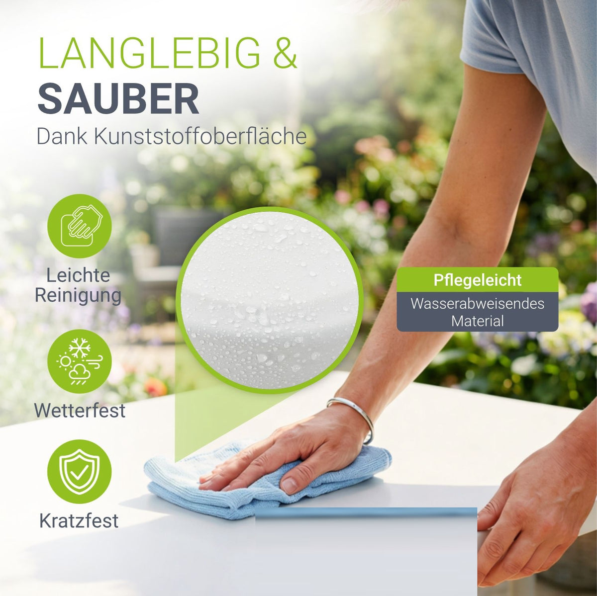 Set tenda da birra Bayreuth 180 cm