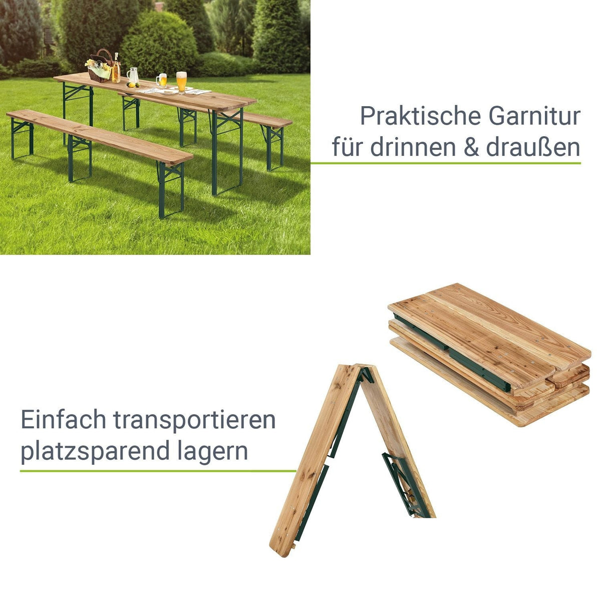 Set tenda da birra Passau 220 cm
