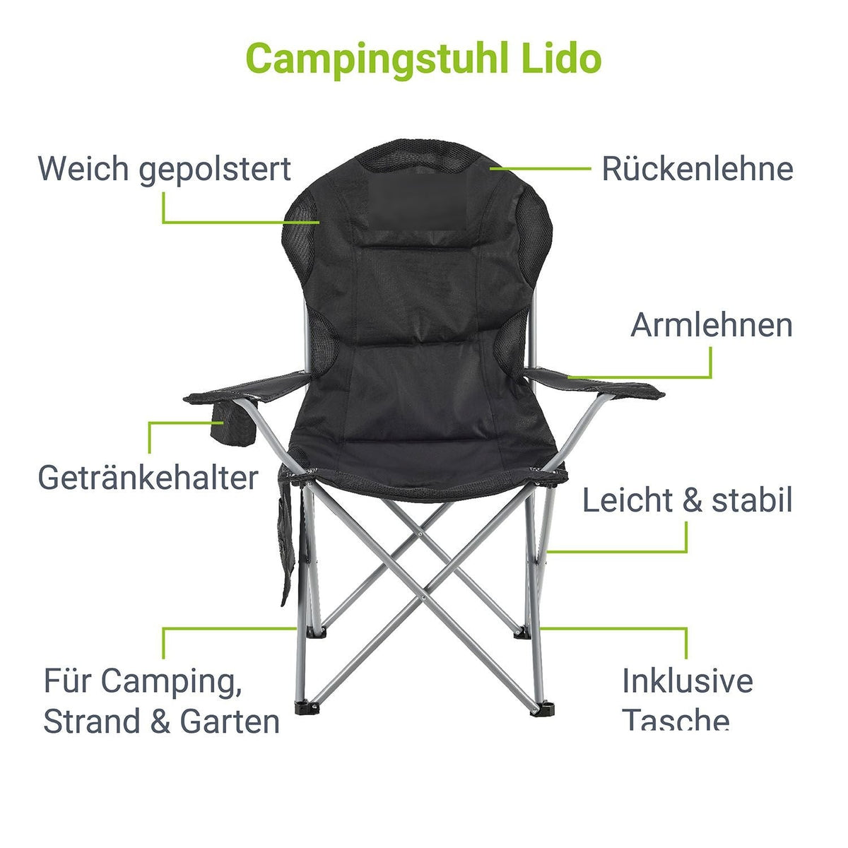 Sedia da campeggio Lido