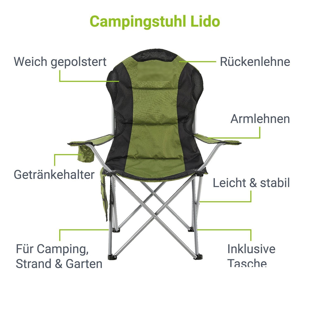 Sedia da campeggio Lido