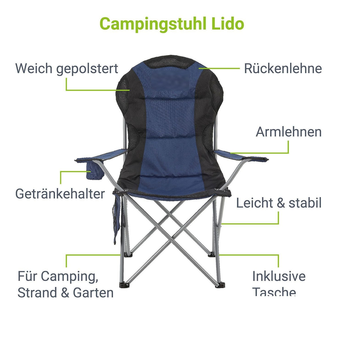 Sedia da campeggio Lido