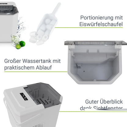 Fabbricatore di ghiaccio IceOracle con autopulizia IceOracle