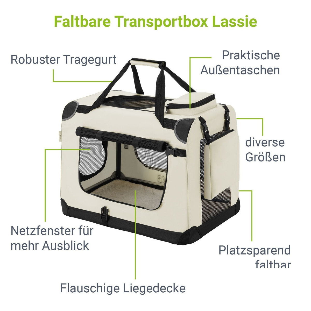 Box da trasporto per cani Lassie