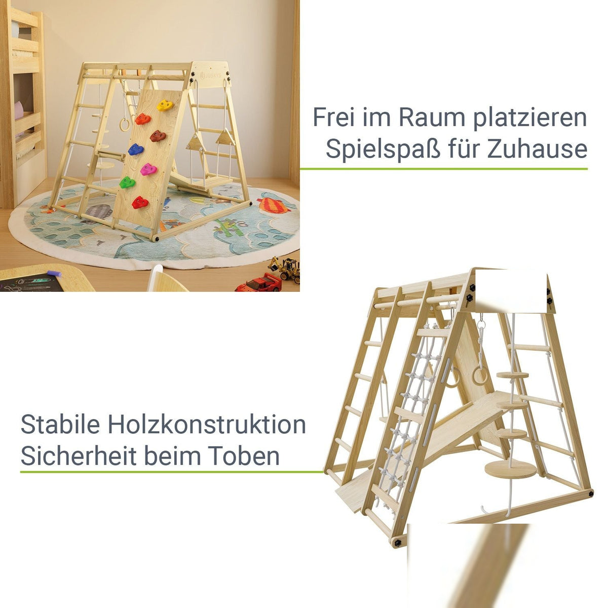 Telaio per arrampicata da interno per bambini