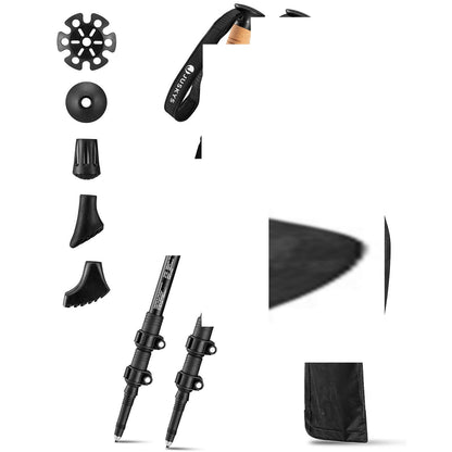 Bastoncini da nordic walking con accessori