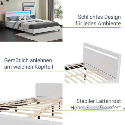 Letto imbottito Paris
