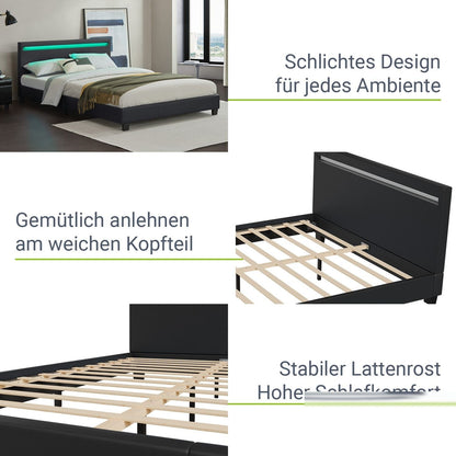 Letto imbottito Paris