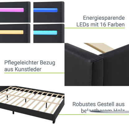 Letto imbottito Paris