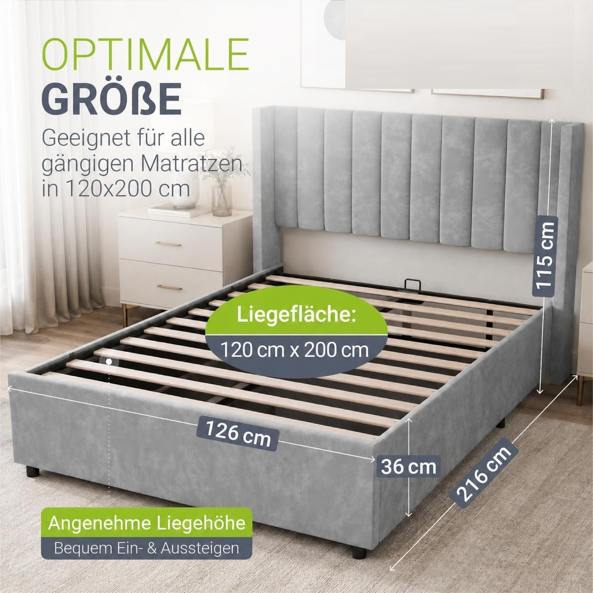 Letto imbottito Savona