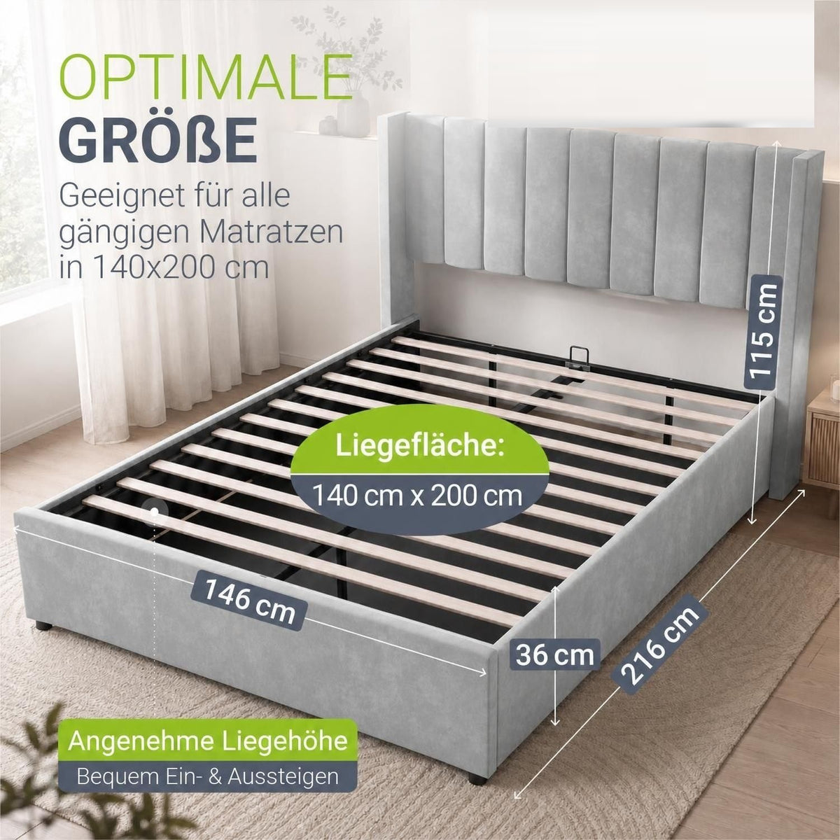 Letto imbottito Savona