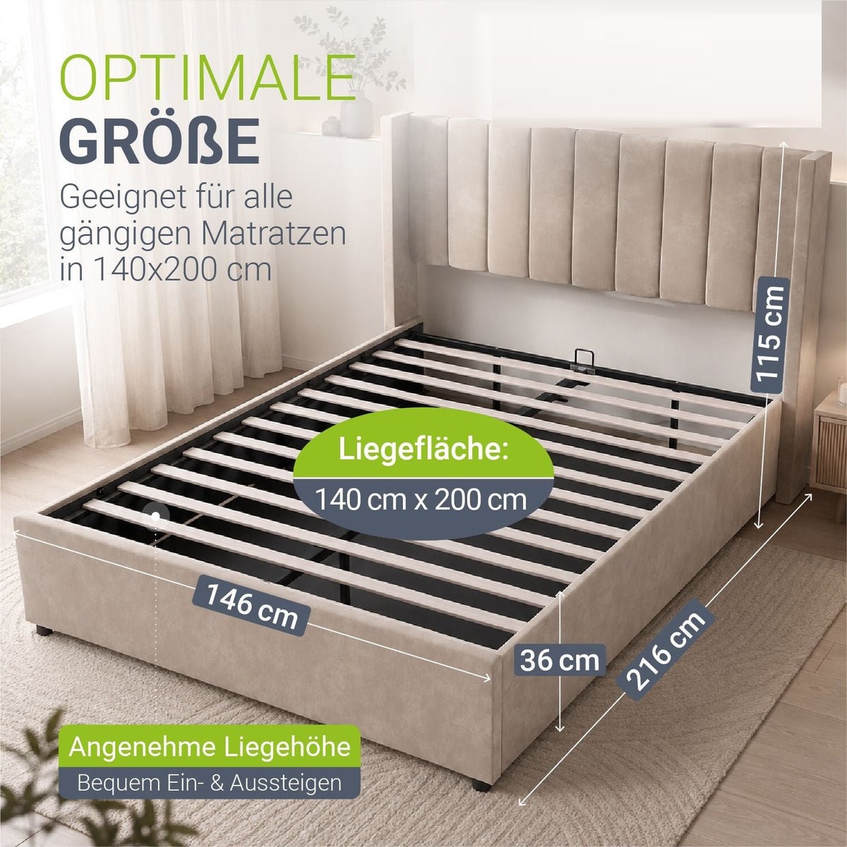 Letto imbottito Savona