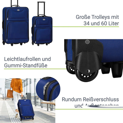 Set di valigie trolley da viaggio Athens