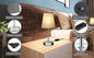 Set 2x Lampada da tavolo Lumière grigia